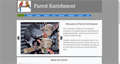 Desktop Screenshot of parrotenrichment.com